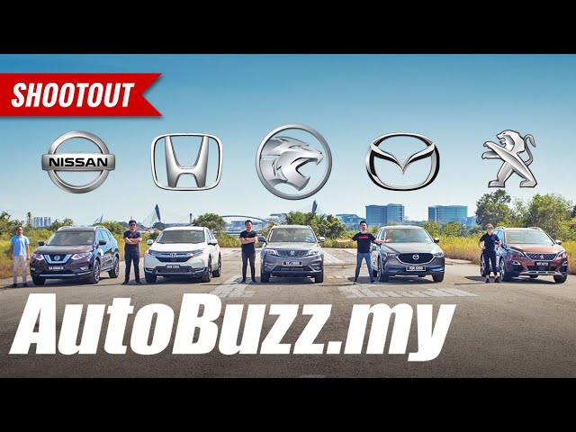 Which is the BEST SUV? X70, CR-V, CX-5, X-Trail or 3008? - AutoBuzz