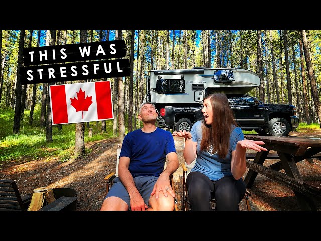 BORDER BOUND: Crossing into CANADA with our Truck Camper (YIKES)
