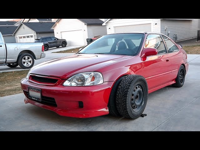 Too low for SNOW? Winter is Coming | Honda Civic Project