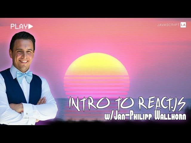 Introduction to React.JS w/JP Walhorn
