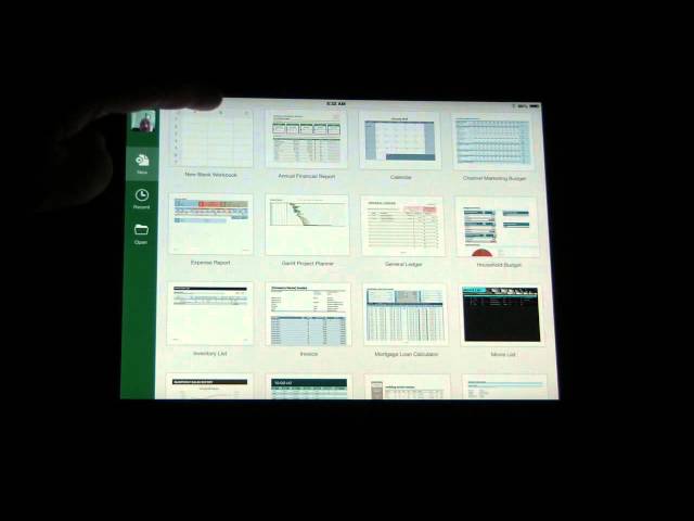 How to Insert a Picture into Excel on iOS 7.1