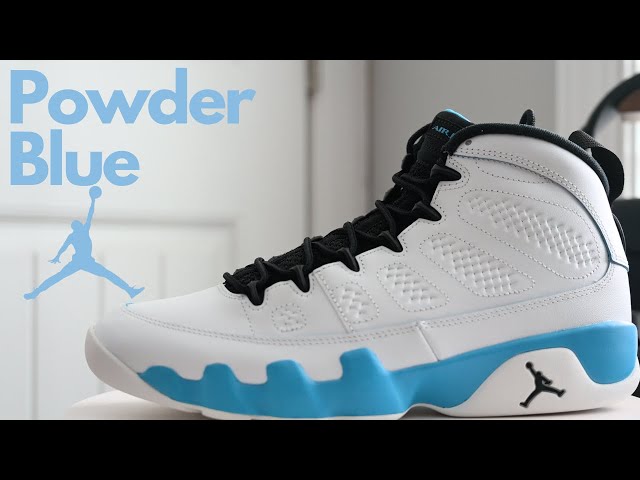 Air Jordan 9 "Powder Blue" Review & on Feet!
