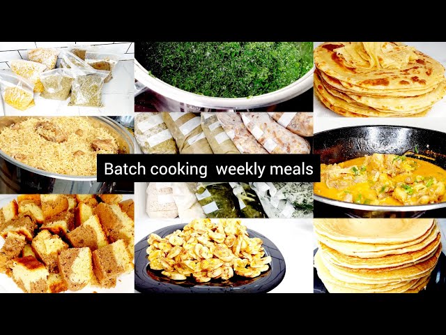 BATCH COOKING//MEALPREP WITH ME//MEALS IDEAS FOR A WEEK#cookwithme #batchcooking#mealprep