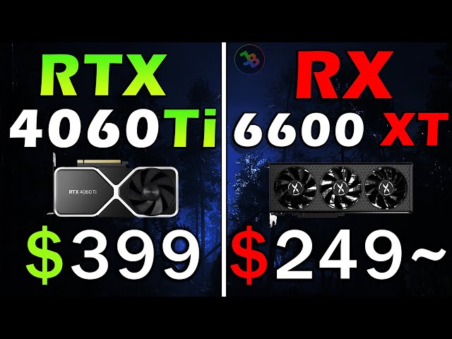 RTX 4060 Ti vs RX 6600 XT | REAL Test in 10 Games 1080p | Rasterization, Ray Tracing, DLSS 3 FG, FSR
