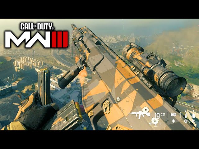 ACR in .458 SOCOM Battle Rifle Gunplay - Call of Duty Modern Warfare 3