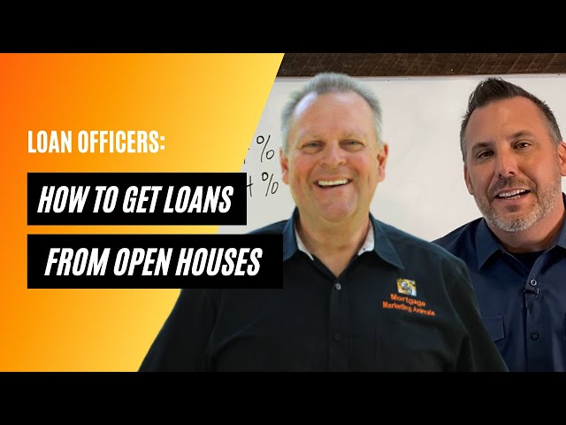 How To Get Loans From Open Houses