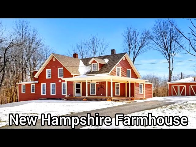 New Hampshire Farmhouse For Sale | $375k | New Hampshire Real Estate For Sale