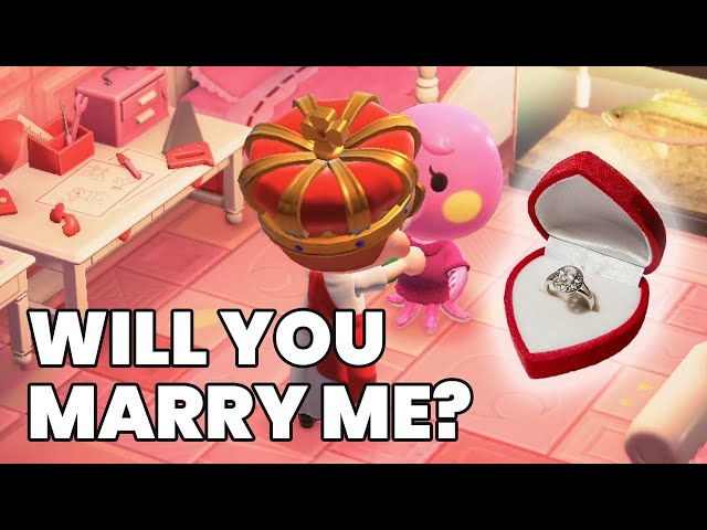 Will You Marry Me, Marina? - Offering an Engagement RING to Marina | Animal Crossing New Horizons