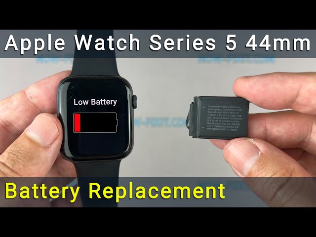 Apple Watch Series 5 44mm Battery Replacement Tutorial