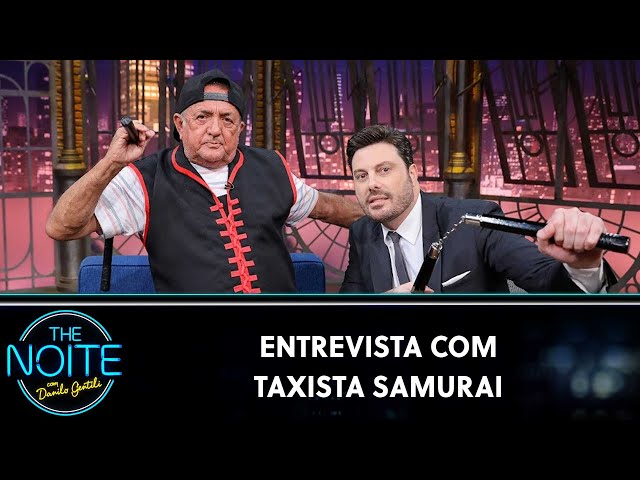 Entrevista com Taxista Samurai | The Noite (25/10/23)