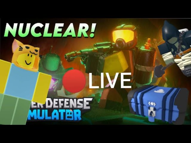 Streaming Roblox! -NuclearCat TDS