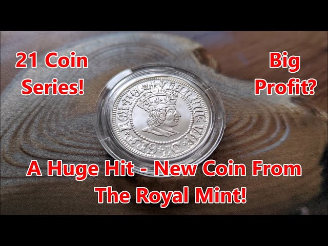This SUPER HOT New 21 Coin Series Is A Massive Success - British Monarchs Henry VII Silver Proof!