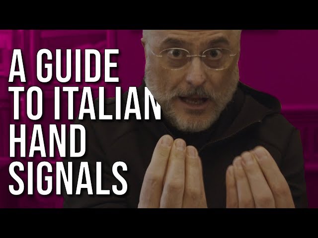 A guide to Italian Hand Signals - Our Turin Trip Part 4/4