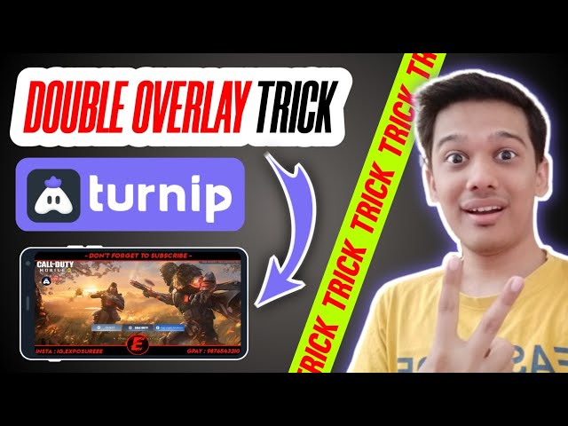 Try This *Overlay Trick* For Turnip Live Streaming App | Turnip App
