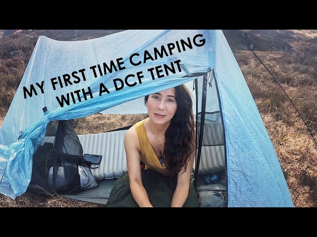 My First Time Camping with a DCF Tent • Beautiful Wild Night