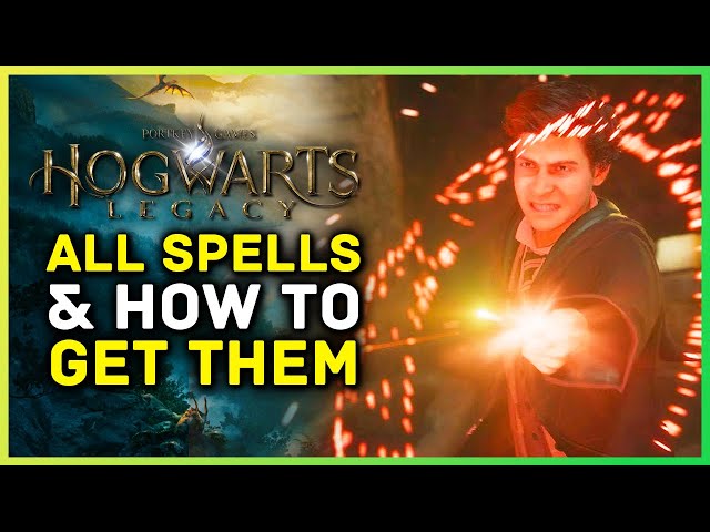 Hogwarts Legacy Gameplay - All Spells & How To Unlock Them