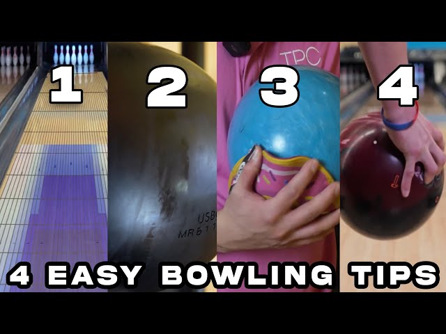 Four Easy Bowling Tips - Quick Hacks to Bowl Higher Scores