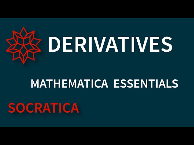 Derivatives in Mathematica & Wolfram Language