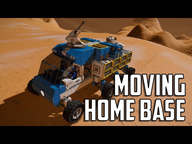 Space Engineers - Escape From Mars EP02 "Moving Home Base"