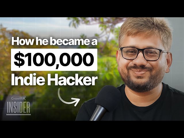 How I Sold My App For $30,000 In 4 Days | GrowthX Insider
