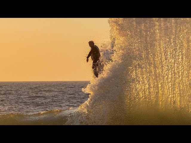 Ray "Cannonball" Cook Gets Catapulted by Bunbury's "The Backwash" Wave