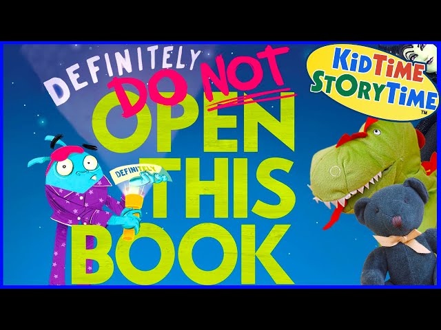Definitely DO NOT Open this Book ❌  Funny Book  😂 Funny Read Aloud
