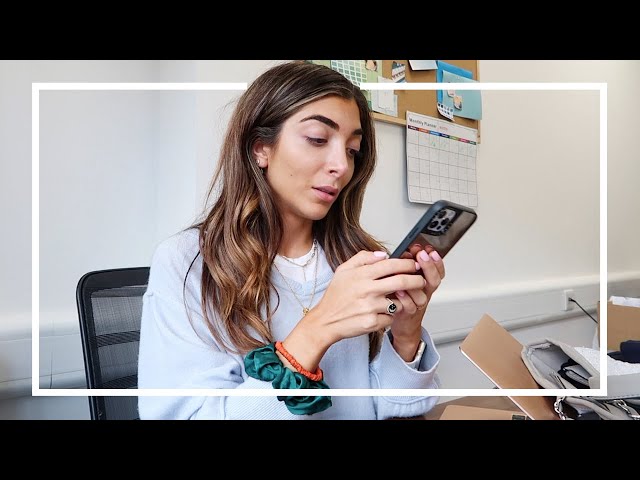 AN EMOTIONAL NEW RELEASE & COME TO THE OFFICE WITH ME! | Vlogtober Amelia Liana