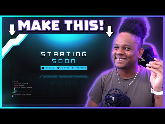 How to make a CLEAN Stream Overlay (Twitch, Youtube, Facebook)