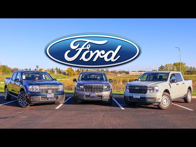 Ford Maverick XL V.S XLT V.S LARIAT!!!