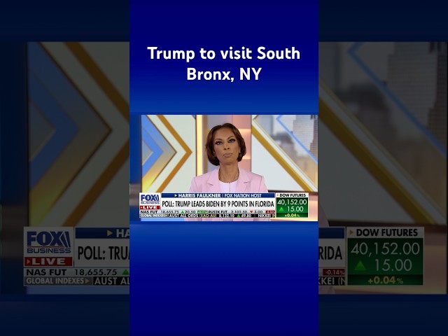 ‘NEW YORK IS IN PLAY’: Trump is ‘serious’ ahead of visit to South Bronx, Faulkner says #shorts