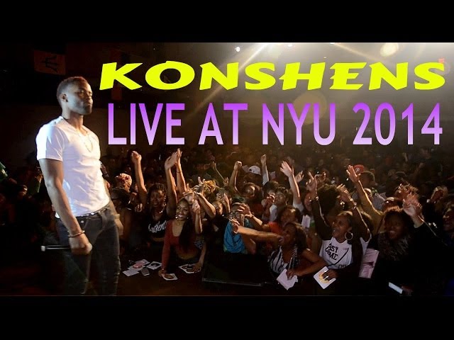 Konshens - Live Performance At NYU 2014