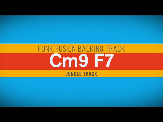 Funk Fusion Backing Track In Cm F7