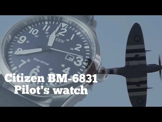 Citizen BM-6831 pilots style watch, how good is it? 🤔