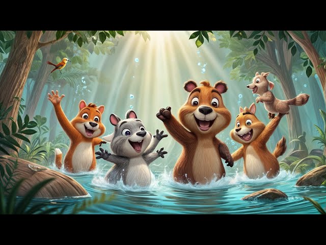 The Lion and the Rabbit kids cartoon 🚗 story