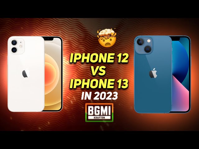 🔥iPhone 12 vs iPhone 13 | WHICH IS BEST FOR BGMI PUBG IN 2024