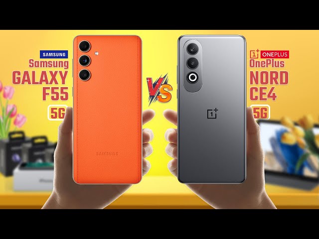Samsung Galaxy F55 Vs OnePlus Nord CE4 | Full Comparison 🔥 Which One Is Best?