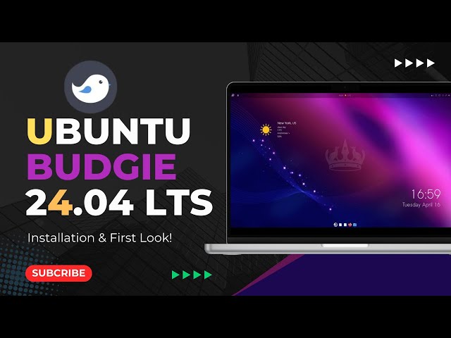 Ubuntu Budgie 24.04 LTS : Installation & First Look!