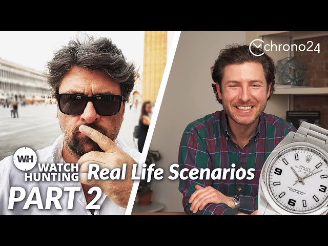 REAL LIFE SCENARIOS | Q&A with The Timeless Watch Channel | Chrono24 Watch Hunting