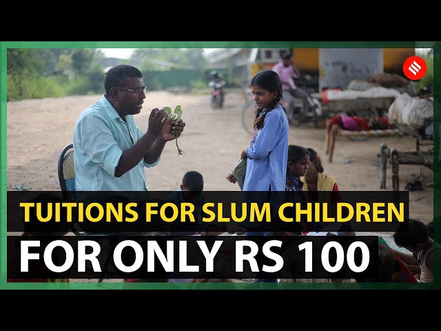 Teachers Day Special: Tuitions for slum children for only Rs 100