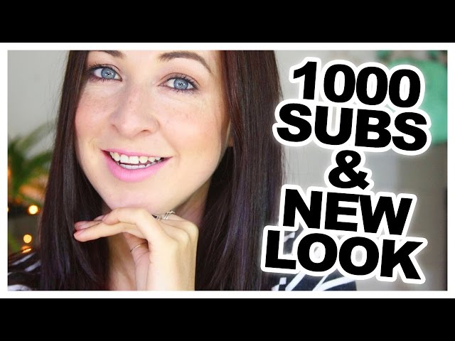 Update: 1000 Subscribers & New look