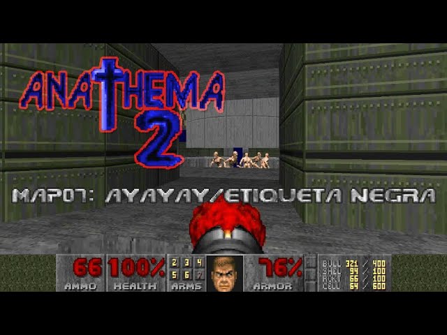 [Doom WADs] Anathema 2 - MAP07: AyAyAy/etiqueta negra