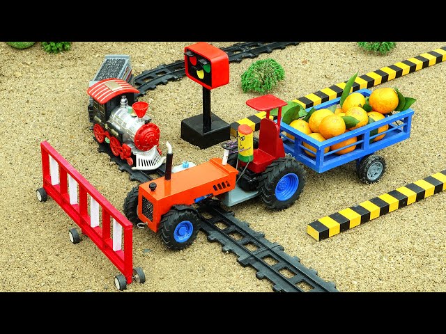 Top diy tractor making mini Traffic Lights for train | Green Light Go! Red Light Stop