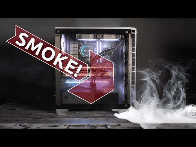 I AIR RAMPED my PC! Full of SMOKE! feat.Creality Ender 3v3