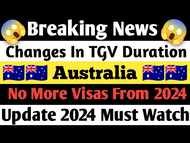Breaking News Australia 🇦🇺|| 2024 Feb Intake || Latest news 🔥 || Deadline Must  Watch