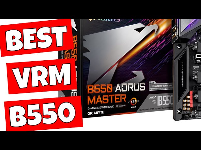 BEST VRM AMD B550 Gigabyte B550 Aorus MASTER Do We Need Revision 2?