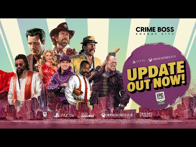 Update 7.0 Launch Trailer - Crime Boss: Rockay City [ESRB]