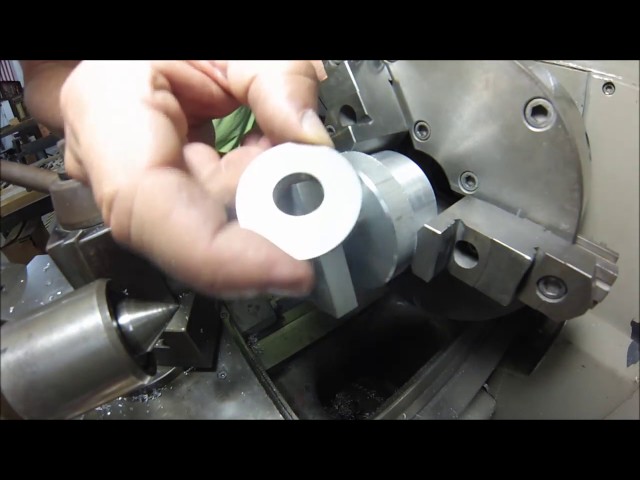 Machining ultra thin shaft spacers and precision washers
