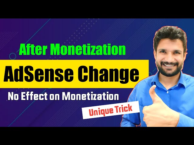 How to change adsense account after monetization | No effect on monetization | google adsense chnage