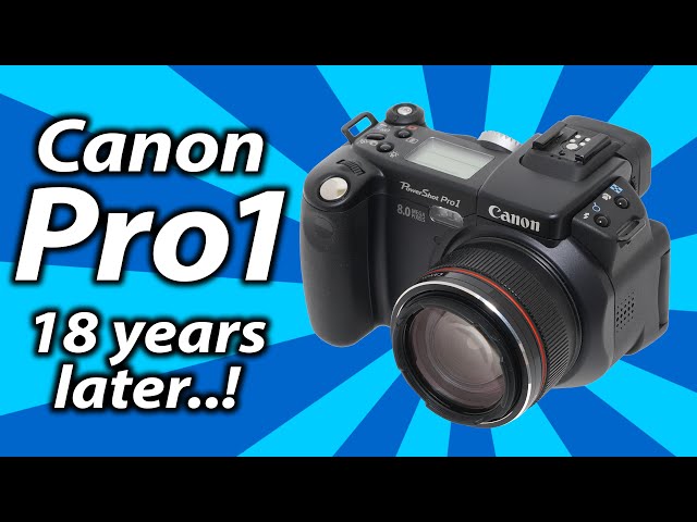Canon PowerShot Pro1: 18 YEARS later! RETRO review