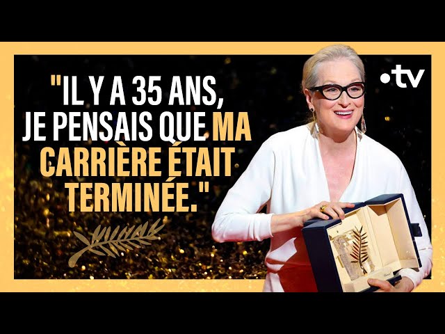 Meryl Streep reçoit la Palme d'or d'honneur - Festival de Cannes 2024